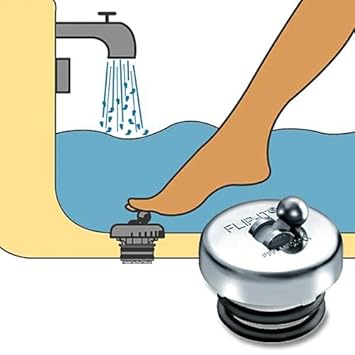 Ppp P 100 Flip It Replacement Tub Stopper Chrome 2071011