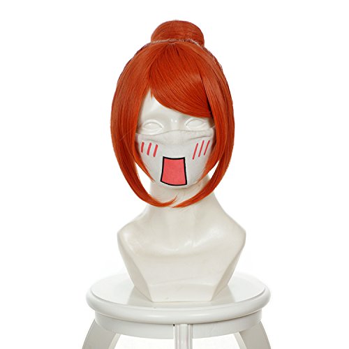 Cfalaicos Short Orange Hair / Gintama Kagura Cosplay Wig