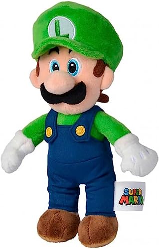 Peluche Luigi, Azul, Verde, 20 cm. A Partir de 0 Meses (109231009LUI)