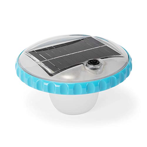 Intex Floating LED Pool Light, Solar Powered with Auto-On at Night