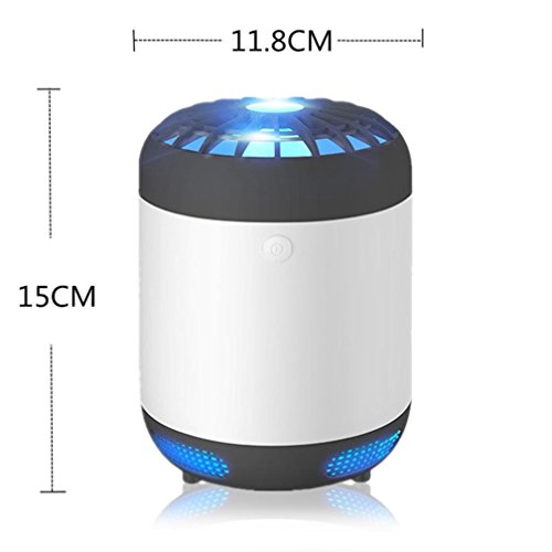 Clearance! CieKen Electric Fly Bug Zapper Mosquito Insect Killer LED Light Trap Lamp Pest Control (Black)