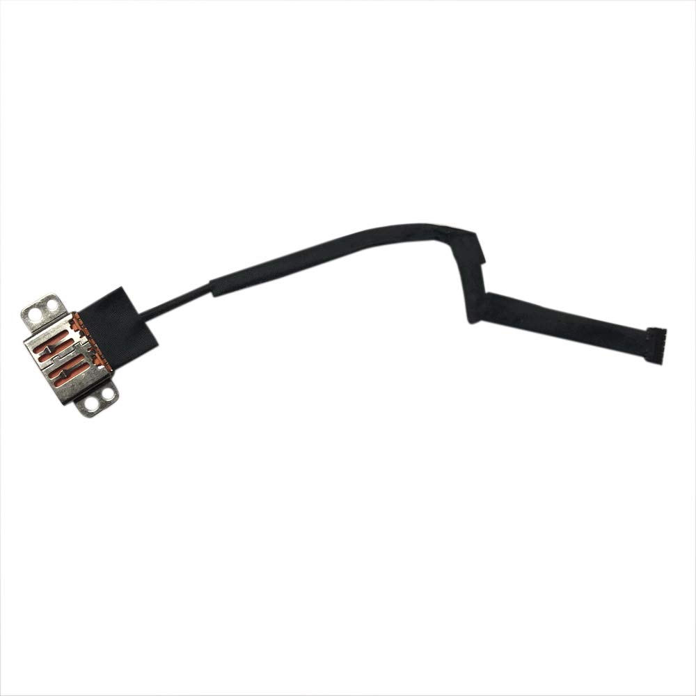 Gintai DC In Power Jack DC Dock DC Jack DC Port Socket Charging Port Cable Replacement for Lenovo Ideapad Yoga 900-13ISK 80MK/ 900-13ISK BIZ 80SD/ 900-13ISK2 80UE 5C10K48429 DC30100PN00 12.5cm