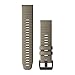 Garmin QuickFit 22 Watch Band - Dark Sandstone Silicone