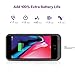 Battery Case for iPhone 7 Plus 8 Plus, Xooparc 7000mAh Protective Portable Charging Case Rechargeable Extended Battery Pack for Apple iPhone 7 Plus & 8 Plus (5.5') Backup Power Bank Cover (Black)