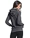 StyleDome Women's Cotton High Collar Hoodies Long Sleeve Sweatshirt Pullover Coat Gray US 16