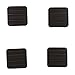 Stay! Anti Slip Furniture Pads (Set of 4) - Square Furniture Stoppers to Prevent Sliding for Hardwood Floors and Carpets - Non Skid Furniture Grippers - Table & Couch Leg Floor Protectors, 2 Inch