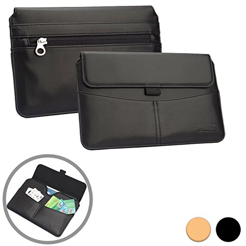 Asus Fonepad 7 case Sleeve, Cooper Envelope [Premium Business Travel Portfolio] Executive Protective Carrying Cover + Card Slots, Pocket, Stylus Holder (Gold)