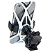 ISSIKI JAPAN Bike Phone Mount Holder,Universal Bicycle Handlebar Roll Ball Mount Adjustable Cell Phone Holder Cradle for iPhone 7 7 Plus 6 6S Plus, Samsung Galaxy (White & Black)