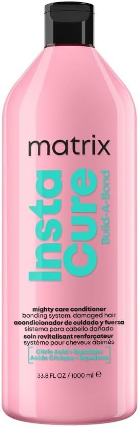 Matrix Instacure Build-A-Bond Mighty Care Conditioner 1L Damaged Hair Repair