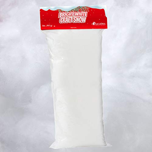 Super Realistic Fake Indoor Snow Blanket. 15 sqft CottonLike Fluffy