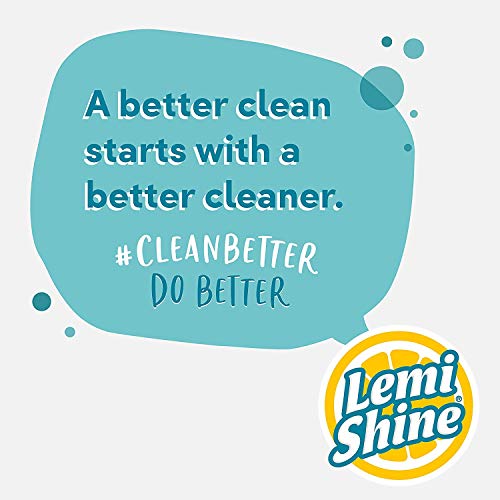 Lemi Shine - Shine + Dry Natural Dishwasher Rinse Aid Hard Water Stain Remover 8.45 oz - 6 Pack Bundle