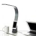 Lumesty 30068N/A Phoenix LED Integrated Desk Lamp, Matte Graphite Finish, Integrated Phone Holder, 2 Fast Charging 2.1A USB Ports, On/Off/Dimmable Touch Switch, 2.25