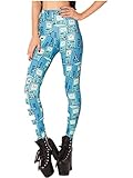 Amour-Celeb Inspired Adventure Time BMO Digital Print Leggings Pants Tights O/S (One Regular Size, MD1003)