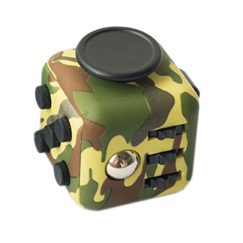 Fidget Dice Anti-anxiety and Depression Cube for Children and Adults (Green)