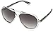 Michael Kors Sunglasses - M2811S Caicos / Frame: Crystal and Black Lens: Gray Gradient
