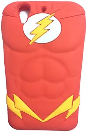 Jicheng Electronic HTC Desire 626 / 626s The Flash Case,3D Red runners Justice League The Flash Silicone Case for HTC Desire 626 / 626s Red