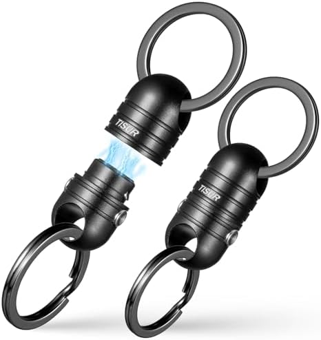SAMSFX Quick Release Keychain Connector, Magnetic Key Chain, Super