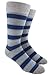 Bold Stripe Men's Cotton Blend Dress Socks