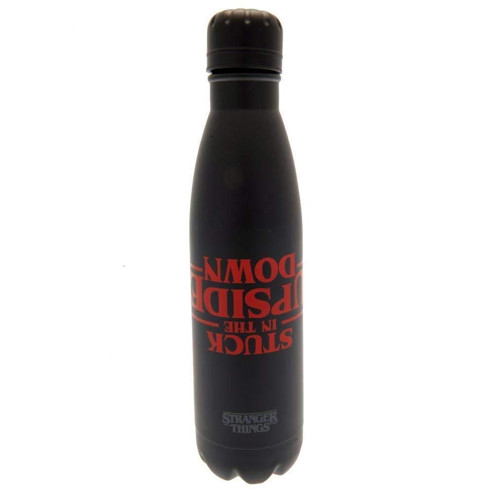 Stranger Things Insulated Metal Water Bottle with Upside Down Graphic 540ml - Official Merchandise