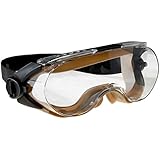 3M Maxim Safety Splash Goggle, 40671-00000-10 Over-the-Glass, Clear Anti-Fog Lens  (Pack of 1)