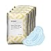 Amazon Brand - Solimo Ultra Thin Pads with Flexi-Wings for Periods, Regular Absorbency, Unscented, Size 1, 144 Count, 4 Packs of 36
