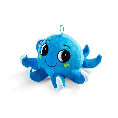 Skoda 5E3087576 Octopus Plush Toy Octavius Accessories Microfibre Plush Octopus Blue