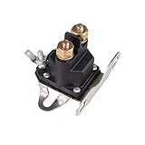 Stens 435-431 Starter Solenoid, Single Pole (Chassis Ground) Pole Style, Unique Terminal Post and Sleeve Will Accommodate Both 5/16" and 1/4" Terminal Eyelets