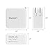 Spigen Essential F202 USB Wall Charger 2-Port 4.8 Amp USB Travel Charger Folding Plug for iPhone X / 8/8 Plus / 7/7 Plus / 6S / 6S Plus/Galaxy S9 / S9 Plus/Note 8 / S8 / S8 Plus & More - White