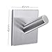 COLIBROX Bathroom Towel Hooks, 3M Self Adhesive Wall Hooks, Heavy Duty Stainless Steel Coat Hanger for Hanging