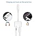 Headphone Adapter to 3.5 mm Jack Adapter Charge for iPhone Audio +Charger Adapter Headset AUX Audio Charge & Audio for iPhone X/XS /XR 8 /8Plus 7/7 Plus Support Listen Music and Charge 12 Systemthumb 2