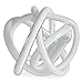 Now House by Jonathan Adler Glass Knot, White