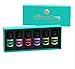 EA AromaCare Aromatherapy Essential Oils Blends Gift Set, Therapeutic Grade, 100% Pure, (Detox, Immunity, Rejuvenate, Sleep Well, Relax and Muscle Relief) Great Essential Oils Set