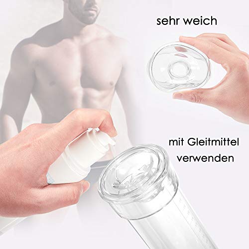 Elektrische Penispumpe Männer Penispumpen Erektion Penisvergrößerung Penis Vakuumpumpe für Männer