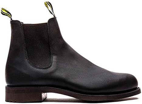 R.M. Williams Gardener Greasy Kip Black