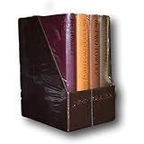 Rare Hobbit & Lord of the Rings Trilogy Tolkien Sealed Deluxe Boxed Set Leather Feel