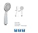 Togotec Handheld Shower Head with Hose - 3 Spray Setting - 60'' Flexible Hose