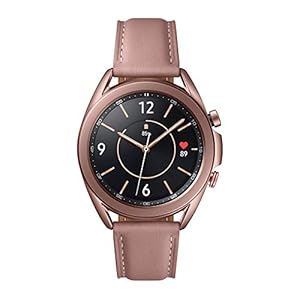 Samsung Galaxy Watch3 Stainless Steel 41 mm Bluetooth Smart Watch Mystic Bronze (UK Version)