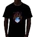Rave Raptor LED Shirt EDM Goku Sound Activated Shirt Light Up T-Shirt