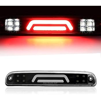 BASIKER 3rd Third Brake Light Replacement for 1999-2016 Ford F-250 F-350 F-450 F-550 Superduty/ 93-11 Ford Ranger / 95-03 Mazda B2300 B2500 B3000 B400 Cargo Tail Light Lamp