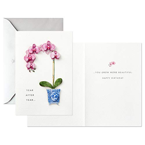 Hallmark Signature Birthday Card for Her (Orchid) Pricepulse