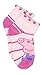 Peppa Pig Girls Toddler 6 pack Quarter Style Socks Set (Shoe: 7-10 (Sock: 4-6), Pink/Multi Quarter)