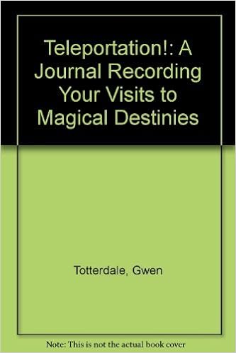 Teleportation Journal Recording Your Visits To Magical - 