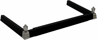 Oypla Adjustable Chrome Fire Fender Fireplace Guard Frame Surround 14cmH