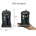 Aquarium Fish Tank Ornament Police Box Telephone Decorations for Fish and Shrimp to Cave Hideouts for Hiding Police One Size