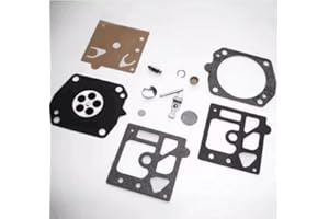 SundiooK Carburettor Repair Gasket Kit 362/365/371/372XP Chainsaws INTA 7-040 for Replacement, 5-Piece Sealing Kit with Metal