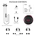 Mpow Bluetooth Headphones Sports, Bluetooth 5.0 aptX Wireless Earbuds In-Ear Earphones Bass Stereo IPX7 Wireless Headphones 9H Playtime, Magnetic Running Headphones, CVC 6.0 Noise Reduction Mic, Black