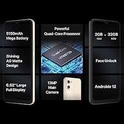 UMIDIGI Cell Phone G1, Android12 Unlocked Cell