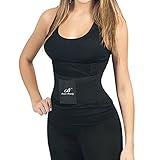 Waist Cincher Trainer Body Girdle Corset Gym Workout Shaper for Weight Loss,Black,X-Large