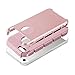 iPhone 5s Case 5g Se Case KXLY 2 in 1 Hybrid Heavy Duty Protective Cover Hard PC Soft TPU Dual Layer With Tempered Glass Screen Protector Stylus Pen [Light Rose Gold]