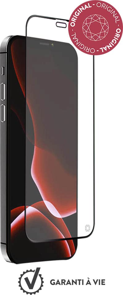 Force Glass Original organic glass flat screen protector with lifetime warranty for iPhone 12 Mini